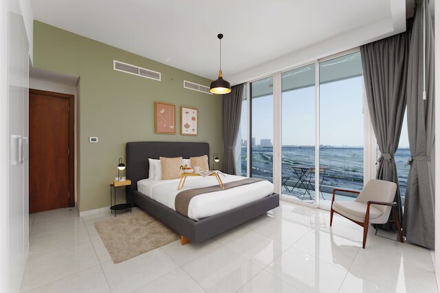 メゾン プリヴェ - モダン ビジネス ベイ リトリート ウィズ ドバイ キャナル ビューズ