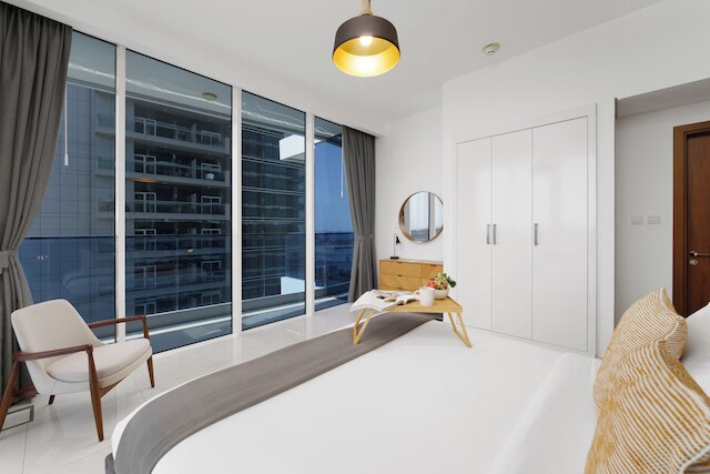 メゾン プリヴェ - モダン ビジネス ベイ リトリート ウィズ ドバイ キャナル ビューズ