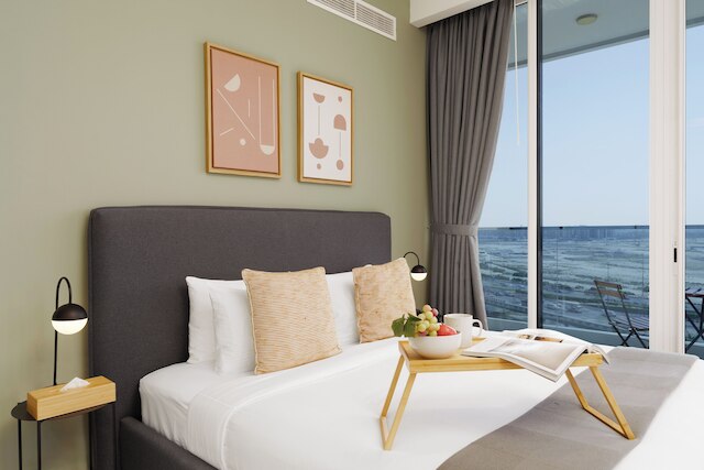 メゾン プリヴェ - モダン ビジネス ベイ リトリート ウィズ ドバイ キャナル ビューズ