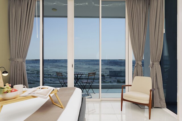 メゾン プリヴェ - モダン ビジネス ベイ リトリート ウィズ ドバイ キャナル ビューズ