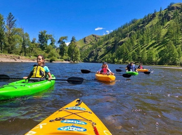 カヤック キャンプ モンゴリア