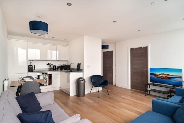 スナッグ 1ベッドルーム アパート 4Kテレビ フリーパーキング