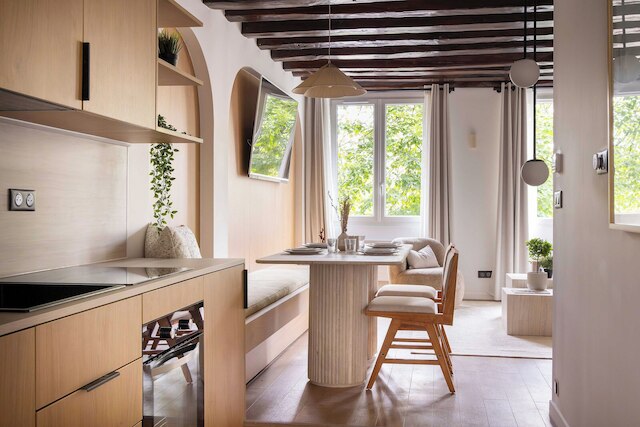 リファービッシュド アパートメント - 2ベッドルーム/6人 - シャトレ