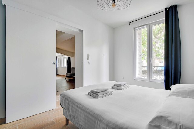 リフレッシング 2ベッドルーム/6人 アパートメント - 18区