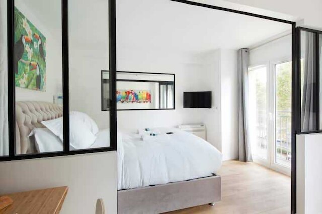 コージー アパートメント - 1ベッドルーム/4人 モンマルトル / サクレ・クール