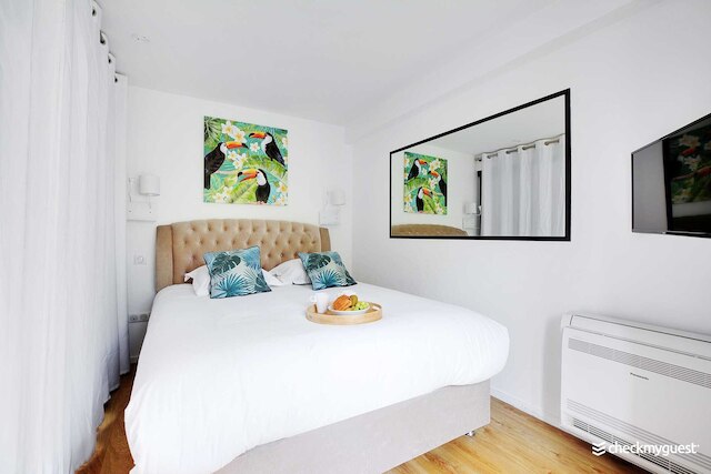 コージー アパートメント - 1ベッドルーム/4人 モンマルトル / サクレ・クール