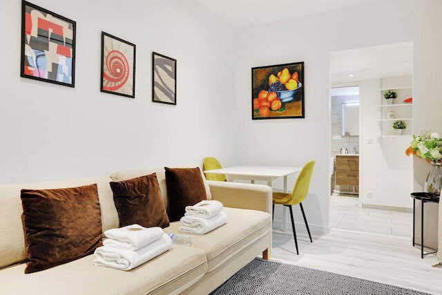 コージー アパートメント - 1ベッドルーム/4人 - ミュゼ ドゥ ルーヴル