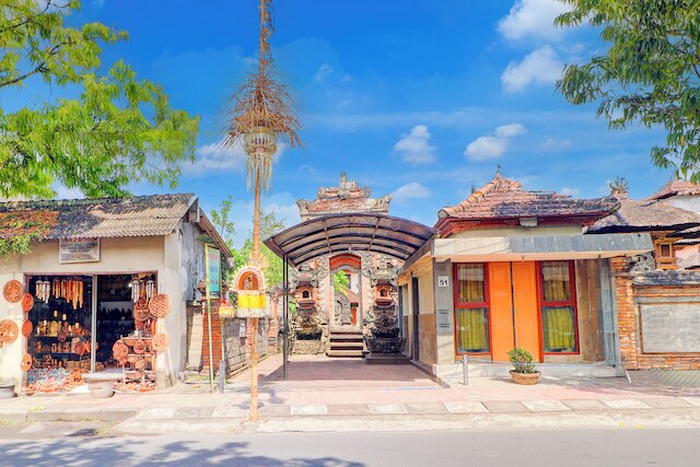 ホテル オ ウブド アスリ ホームステイ ニア モンキー フォレスト