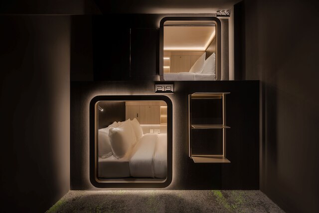 キューブ ソーシャル ブティック カプセル ホテル @ ボート キー