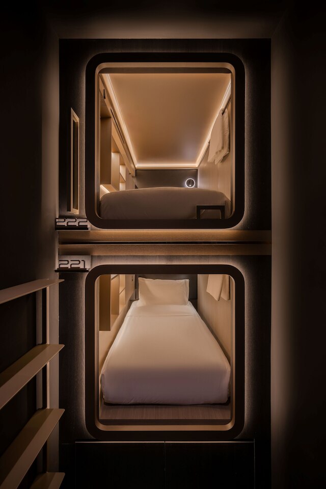 キューブ ソーシャル ブティック カプセル ホテル @ ボート キー