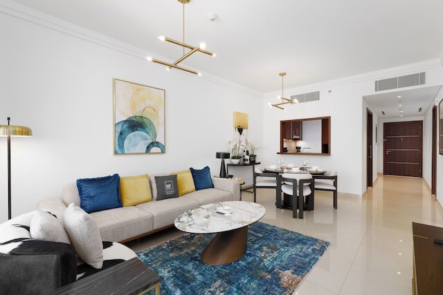 メゾン プリヴェ - インバイティング アパートメント ウィズ ファビュラス ドバイ カナル & スカイライン ビューズ