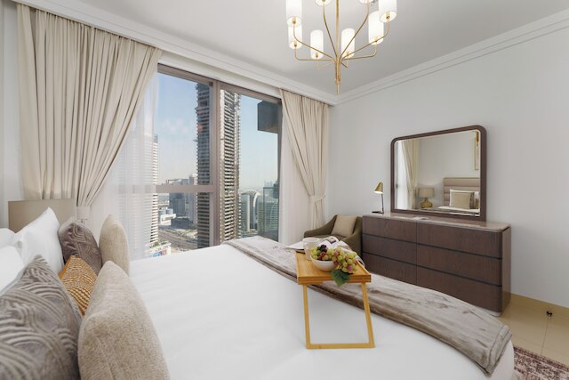 メゾン プリヴェ - インバイティング アパートメント ウィズ ファビュラス ドバイ カナル & スカイライン ビューズ