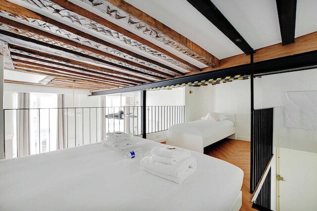 チャーミング アパートメント - 1ベッドルーム/5人 - カルティエ デュ メイル