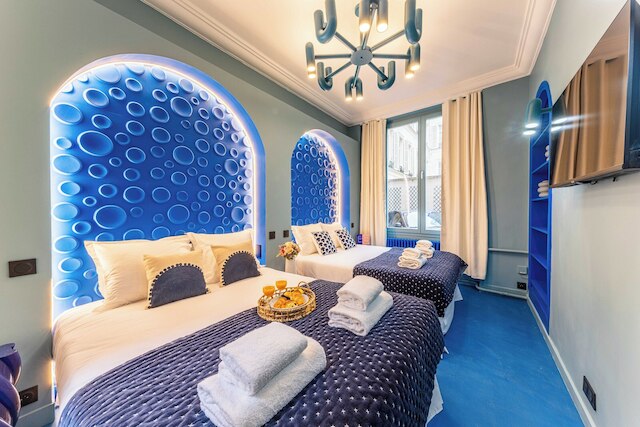 エクセプショナル アパートメント 2ベッドルーム/6人 - テュイルリー/ルーブル