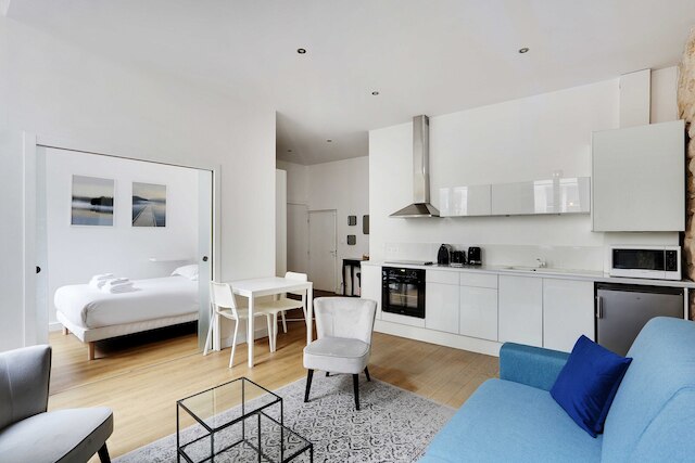 ブライト アパートメント -1ベッドルーム/4人- ニア シャトレ レ アール