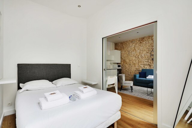 ブライト アパートメント -1ベッドルーム/4人- ニア シャトレ レ アール