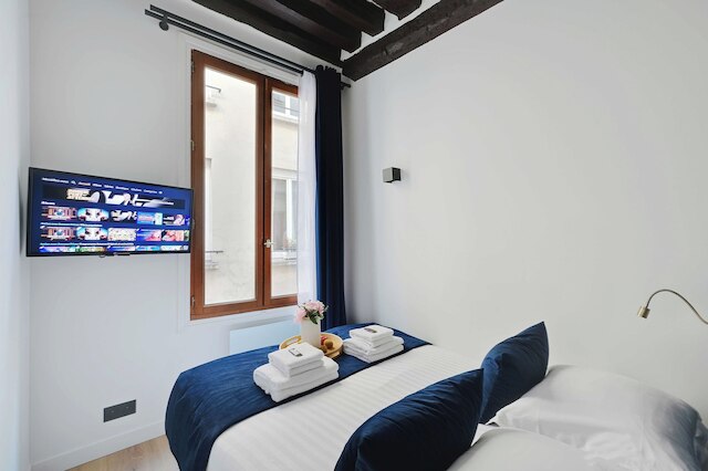 コージー アパートメント - 2 ベッドルーム / 4 人 - ラ ソルボンヌ / カルティエ ラタン