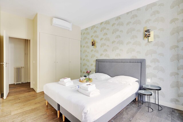 ウェルカミング アパートメント - 2 ベッドルーム / 6 人 - ル マレ