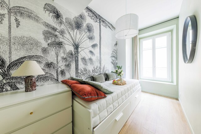 コージー アパートメント - 2ベッドルーム/5人 - ジャルダン デュ リュクサンブール