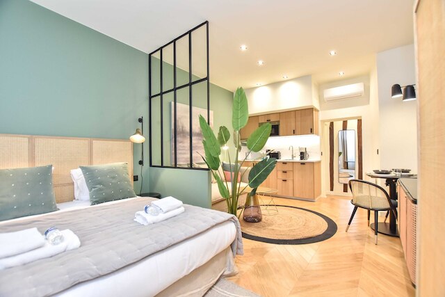 コージー アパートメント - 1ベッドルーム/3人 - リュ デュ バック