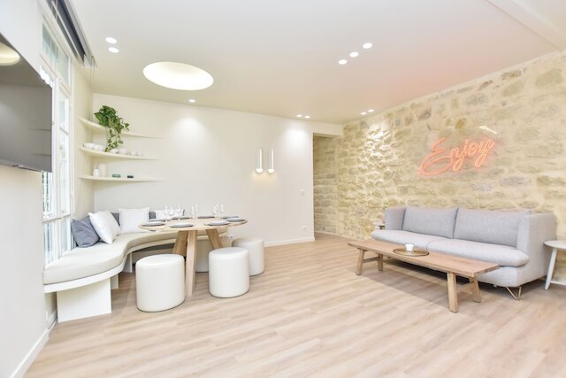 スペーシャス アパートメント - 3ベッドルーム/8人 - ピガール/ミュゼ・グレヴァン