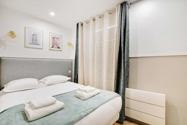 モダン フラット - 1ベッドルーム 3人 ウィズ エアコン - ニア モンマルトル