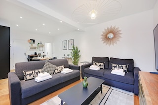 プライベート テラス アパートメント -1ベッドルーム/ 6p-サクレ・クール