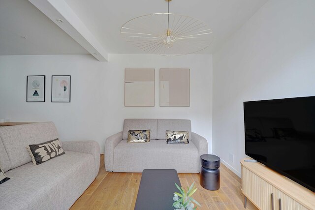 プライベート テラス アパートメント -1ベッドルーム/ 6p-サクレ・クール