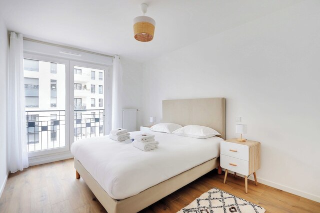 モダン アパートメント - 2ベッドルーム/4人 - サン=トゥアン=シュル=セーヌ