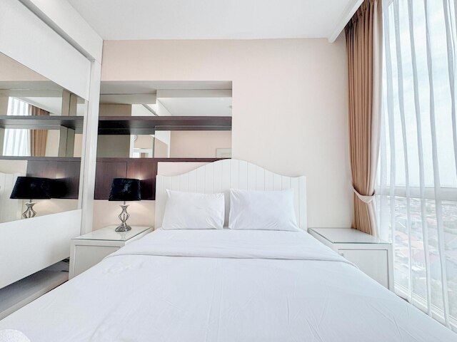 レストフル アンド シンプル 2ベッドルーム アット ザ ビア アンド ザ ビュー アパートメント