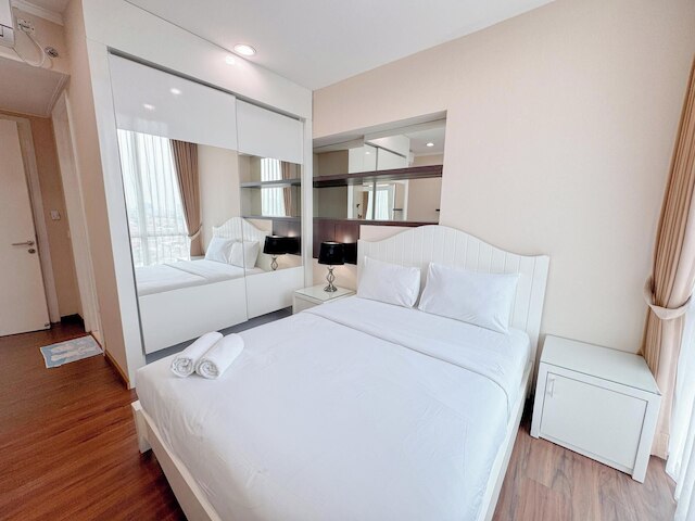 レストフル アンド シンプル 2ベッドルーム アット ザ ビア アンド ザ ビュー アパートメント