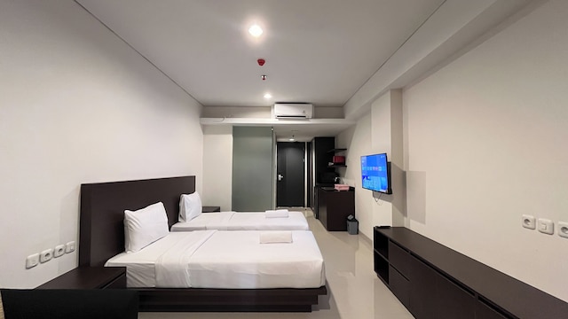 モダン ファーニッシュド スタジオ (ノー キッチン) アパートメント アット スケールズ レジデンス ヌサドゥア バリ