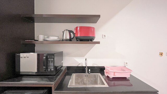 モダン ファーニッシュド スタジオ (ノー キッチン) アパートメント アット スケールズ レジデンス ヌサドゥア バリ