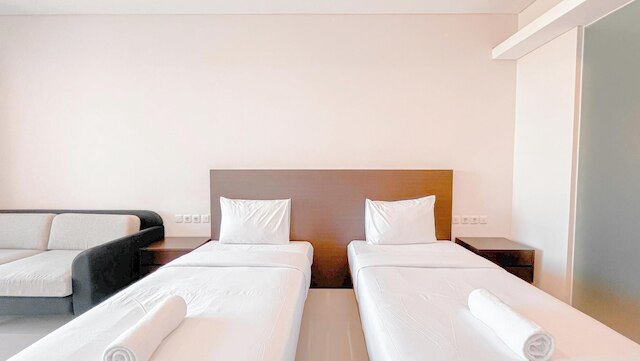 エレガント スタジオ (ノー キッチン) アパートメント アット スケールズ レジデンス ヌサドゥア バリ