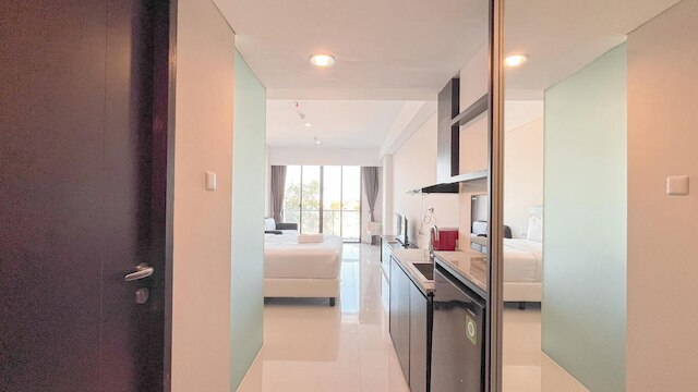 コンパクト アンド ナイス スタジオ (ノー キッチン) アパートメント スケールズ レジデンス ヌサドゥア バリ