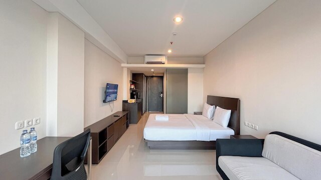 ビューティフリー デザインド スタジオ (ノー キッチン) アパートメント アット スケールズ レジデンス ヌサドゥア バリ