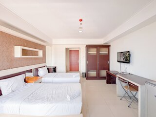 ベスト プライス アンド コンフォータブル リビング スタジオ アット ハイ ポイント サービスド アパートメント