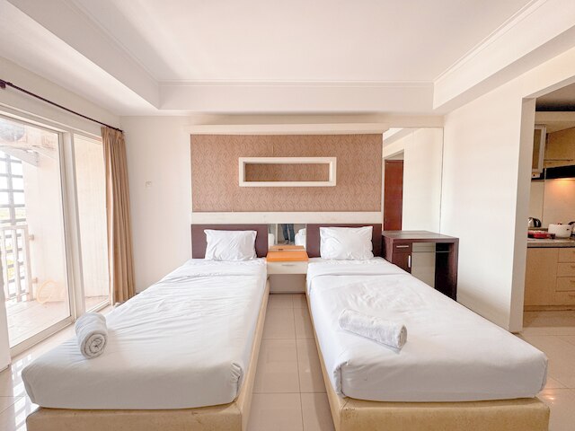 ベスト プライス アンド コンフォータブル リビング スタジオ アット ハイ ポイント サービスド アパートメント