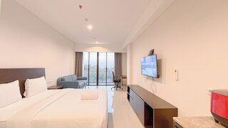 スタイリッシュ スタジオ (ノー キッチン) アット スケールズ レジデンス ヌサ ドゥア バリ アパートメント