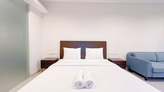 スタイリッシュ スタジオ (ノー キッチン) アット スケールズ レジデンス ヌサ ドゥア バリ アパートメント