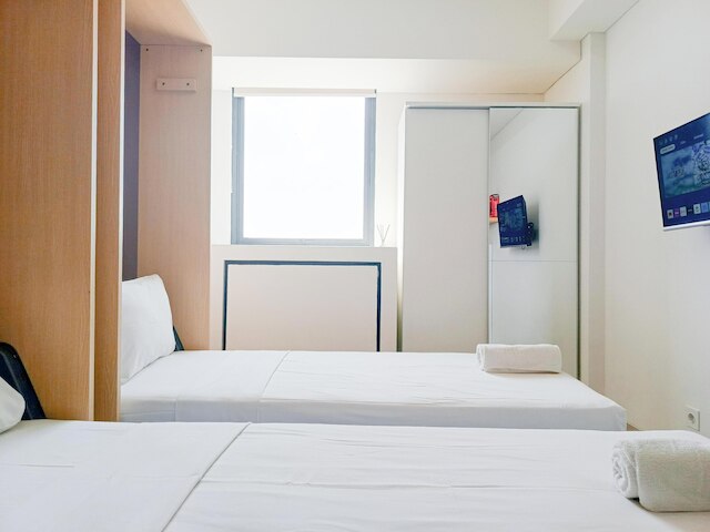 コンパクト アボード スタジオ (ノー キッチン) バンダラヤ - タラサ シティ マカッサル アパートメント