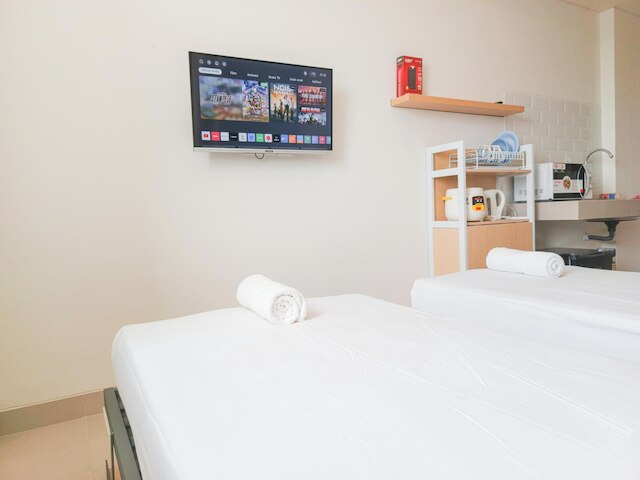 コンパクト アボード スタジオ (ノー キッチン) バンダラヤ - タラサ シティ マカッサル アパートメント