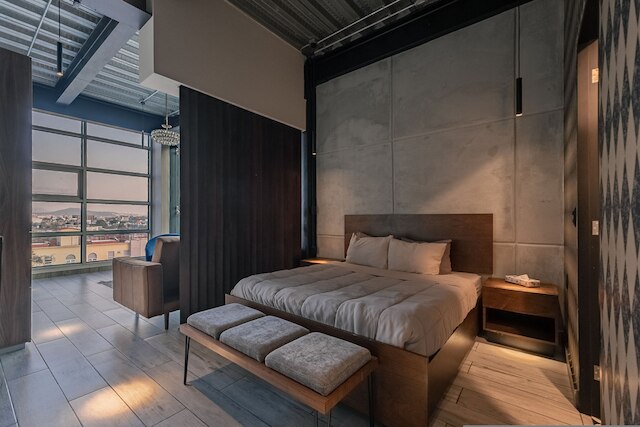 ザ ダイヤモンド ロフト モダン ラグジュアリー ウィズ ア フリー エクイップド キッチン