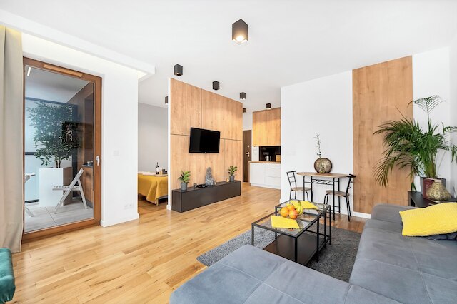 ルミナ スタイリッシュ アパート ウィズ バルコニー