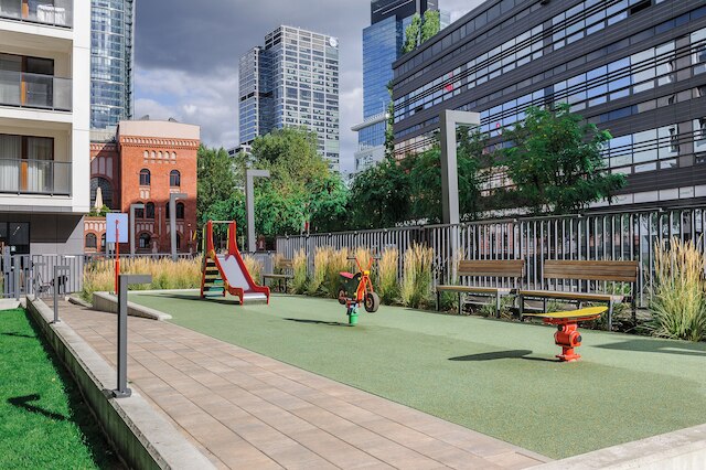 ルミナ スタイリッシュ アパート ウィズ バルコニー