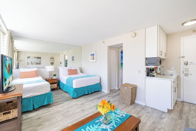 コージースタジオズ アット アロハサーフ クローズ トゥ ワイキキビーチ