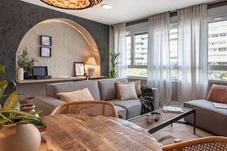 アバードック - 1 ベッドルーム アンド テラス イン ロス ロサス