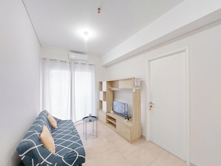 ホーミー アンド コンパクト 2ベッドルーム ポドモロ シティ デリ メダン アパートメント