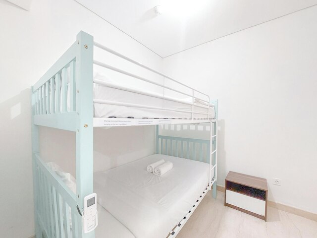 ホーミー アンド コンパクト 2ベッドルーム ポドモロ シティ デリ メダン アパートメント