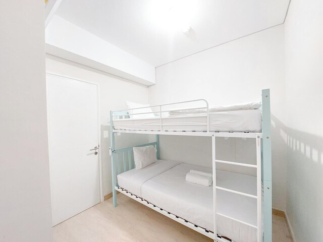 ホーミー アンド コンパクト 2ベッドルーム ポドモロ シティ デリ メダン アパートメント